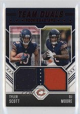 2023 Panini Rookies & Stars Team Duals /399 Tyler Scott DJ Moore #TD-TD 0yi8