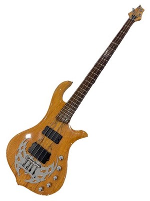 Traben Array Limited Edition 4-String Bass Guitar Natural Wood Finish