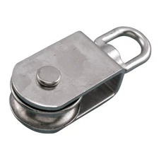SQUARE SWIVEL EYE BLOCK 304/316 STAINLESS STEEL 3"R (S0426-0075-R)