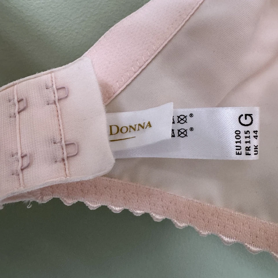 Prima Donna Divine Seamless Lace Balconette Underwire Pink Bra 44G - Image 2 of 4