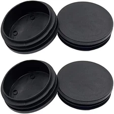 Round Plastic End Cap Plug for Tubing Furniture Finishing