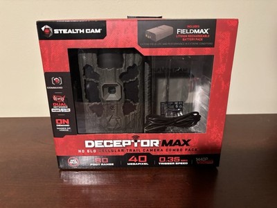 Stealth Cam DECEPTOR MAX 40MP Cellular Trail Camera STC-DCPTRX