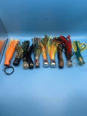 Big Game Trolling Lures / Lot Of 10.