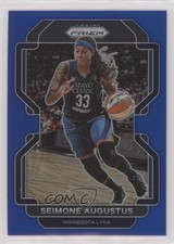 2022 Panini Prizm WNBA Blue Prizm 99/149 Seimone Augustus #44 HOF 0l4h
