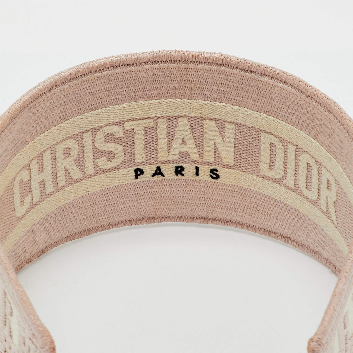 Dior Pink Oblique Pattern Wide Headband | eBay