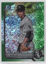2022 Bowman Chrome Prospects Green Mini-Diamond Refractor 64/99 Norge Vera 0e23