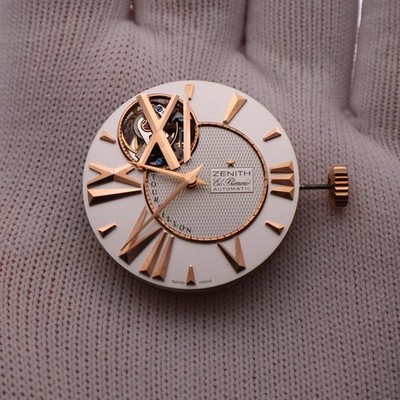 Zenith Academy Tourbillon Rose Gold White Dial Movement 18-0240-4041-01-C495