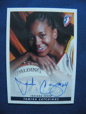 2005 Rittenhouse WNBA  Autograph Tamika Catchings Indiana Fever