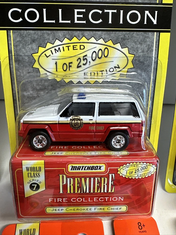 Matchbox Premiere Fire Collection - Series 7 - Entire Series - Image 3 of 4