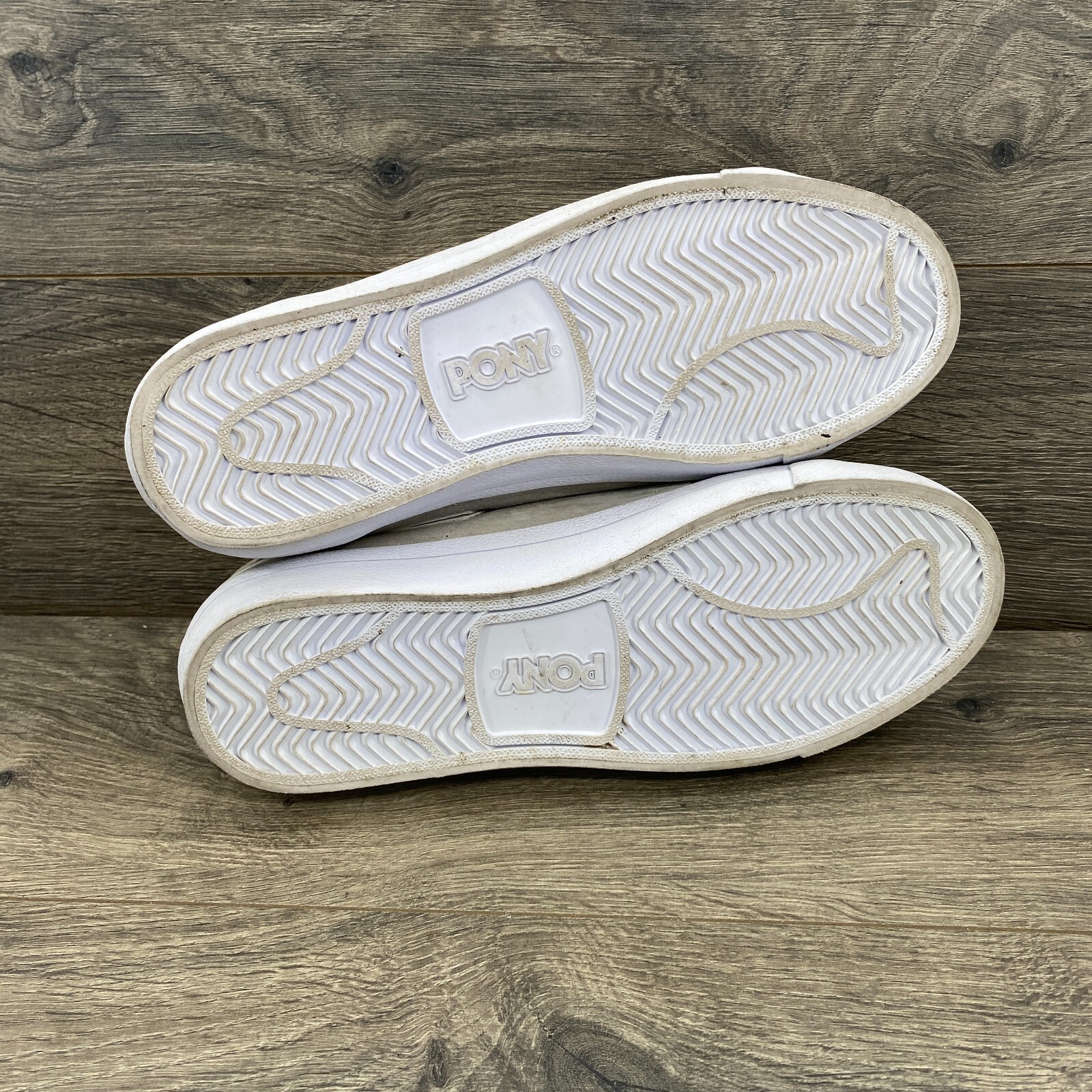 Pony Topstar Lo Core Sneakers Scamosciate Donna Taglia 10 Beige Bianco 42045404G 