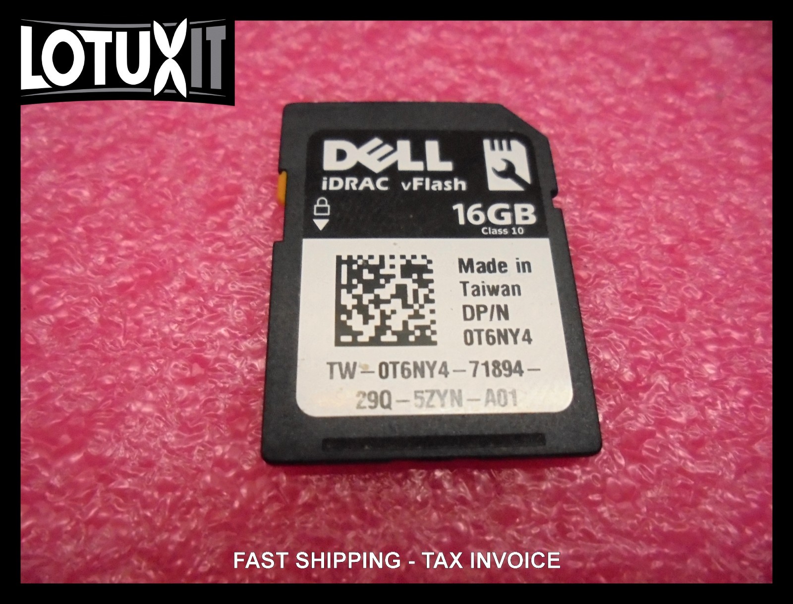 Lot of 2 Dell 16GB iDRAC vFLASH SD CARD T6NY4 | eBay
