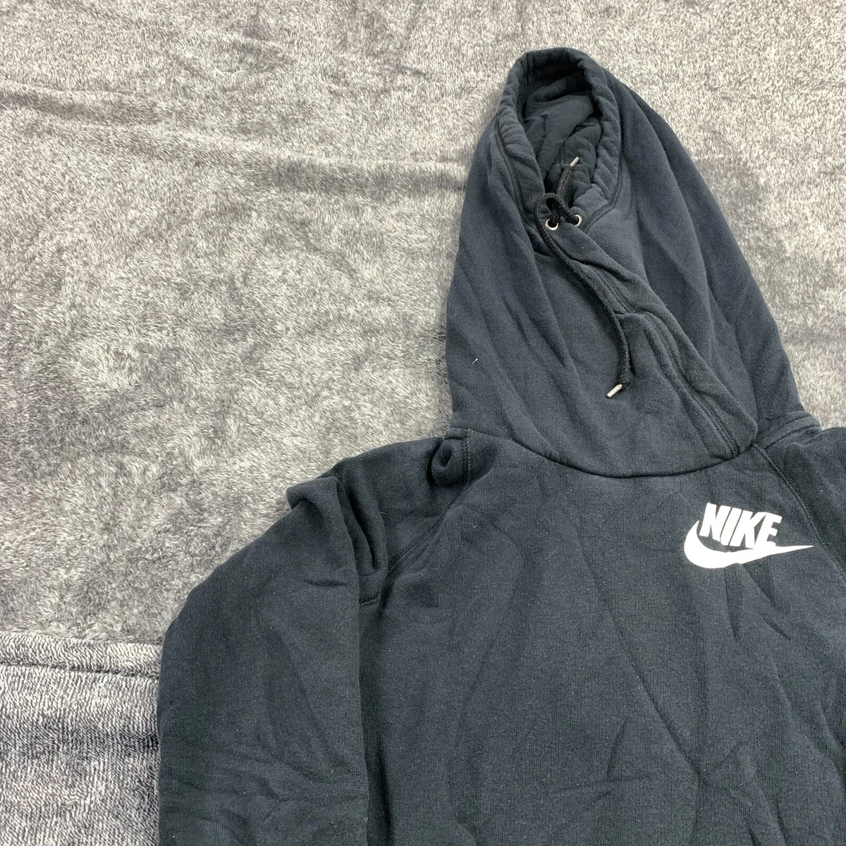 Nike black shop rally hoodie