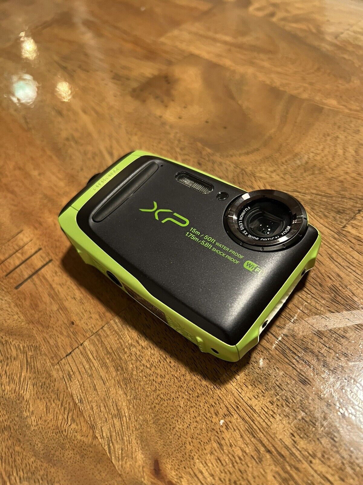 periscoop diamant muis Fujifilm FinePix XP120 Digital Camera - Black/Lime Green 74101037722 | eBay