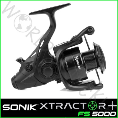 Sonik Xtractor+ FS5000 Freespool Bait Runner Reel Carp Coarse