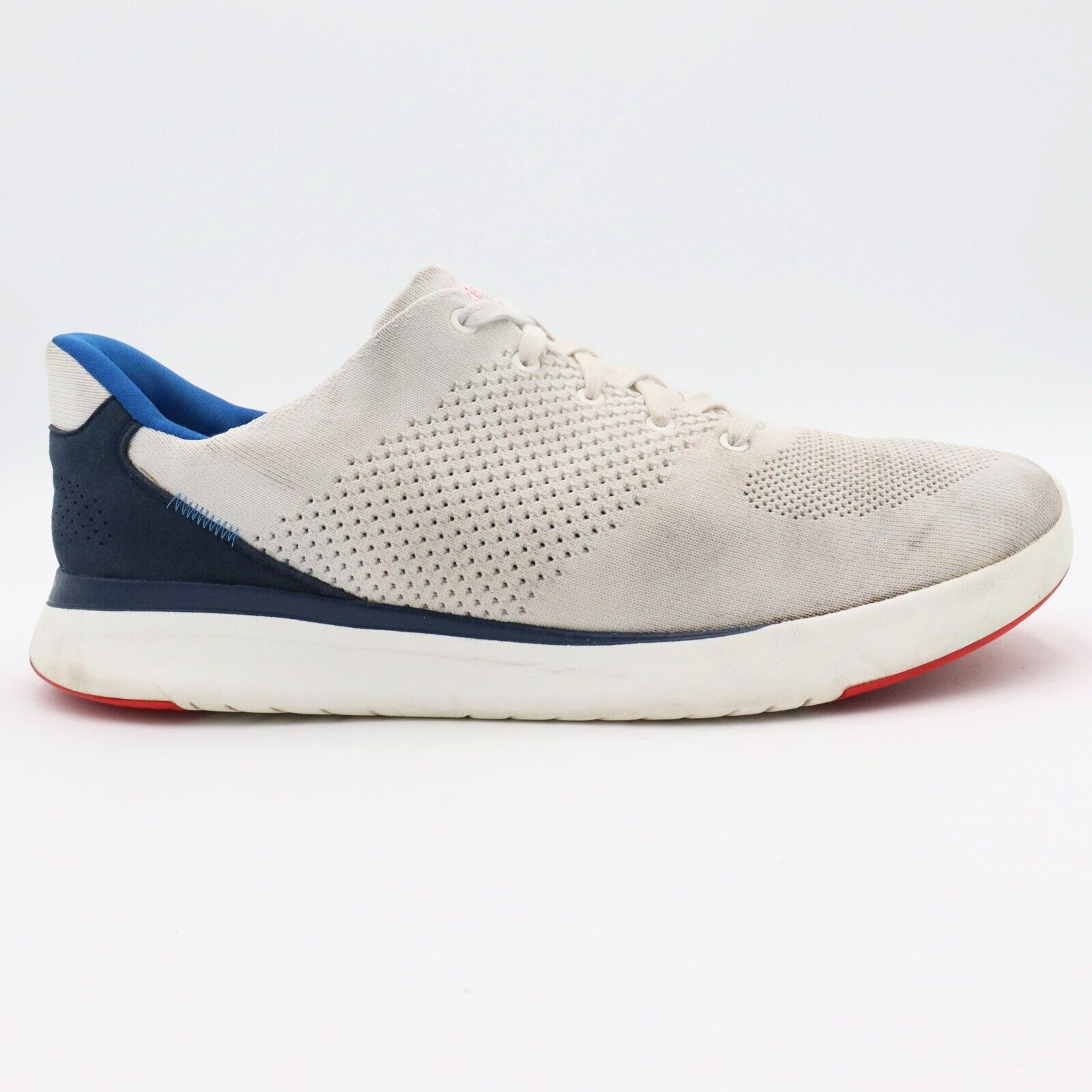 SAOLA Scarpe da ginnastica Kizik Lima Liberty uomo 14 US bianco blu rosso mani libere