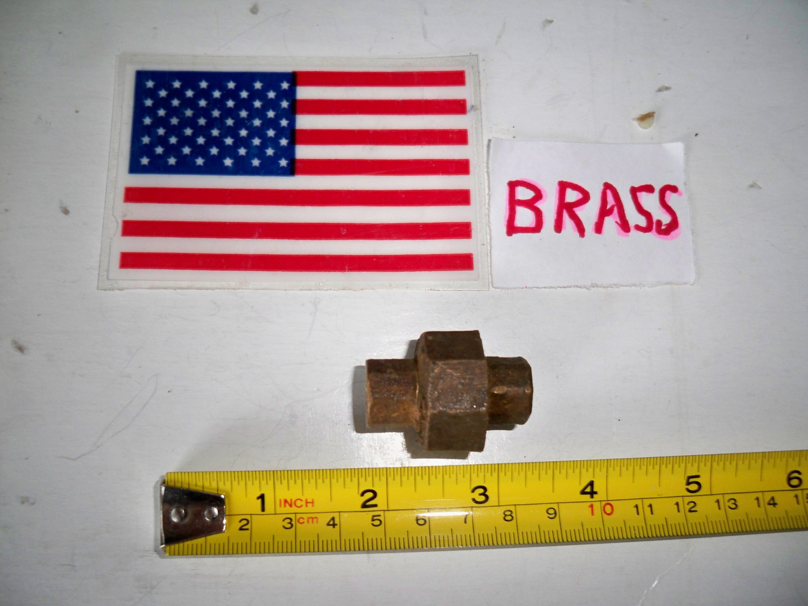 1/8" NPT  UNION BRASS PIPE  FITTING Plumbing WATER AIR FUEL OIL BOAT MADE IN USA