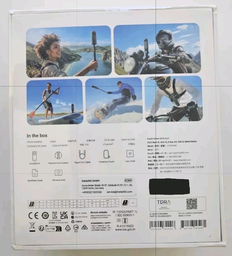 Insta360 X4 8K 360 Action Camera eBay