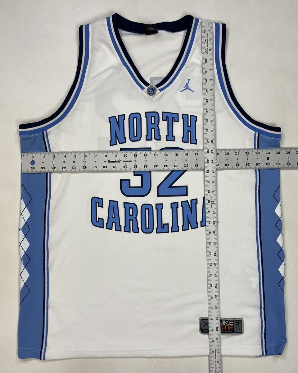 VINTAGE Nike Air Jordan North Carolina Tar Heels 32 Basketball