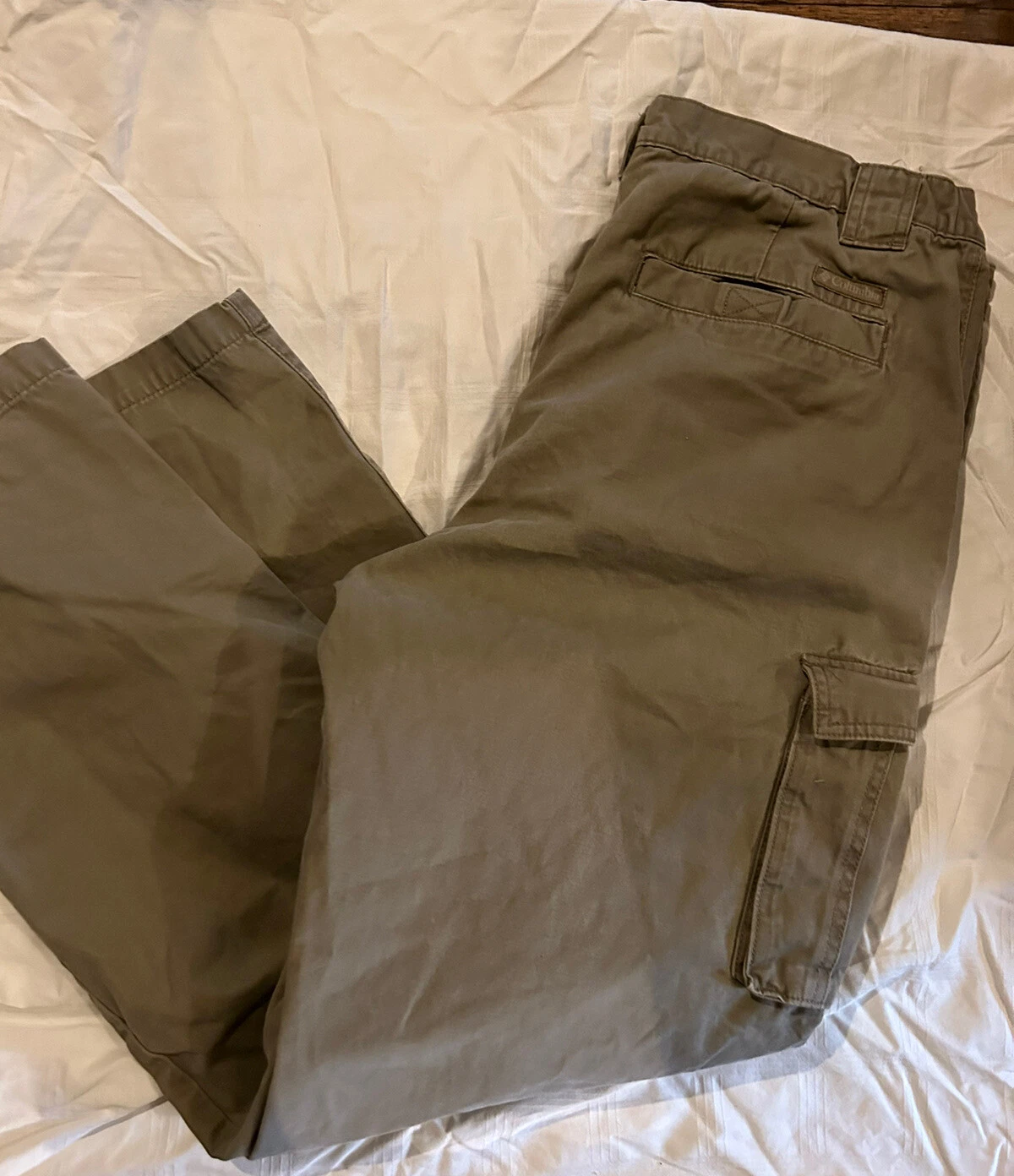 Columbia Sportswear Co Men’s Pre-Owned Khaki Cargo Pants Size L