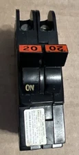  Federal Pacific 20 amp double pole circuit breaker