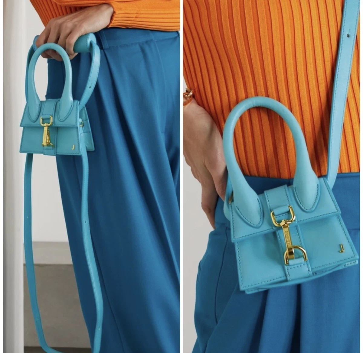 Jacquemus - Blue Le Chiquito Mini Bag