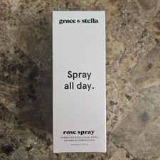 GRACE AND STELLA Rose Spray All Day Hydrating Facial Spray 8.11 oz (Bin E1)
