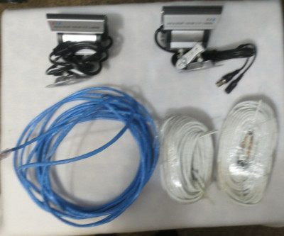2 Q-See QD28414W Weatherproof Outdoor/Indoor Color CCD Camera Kit & more