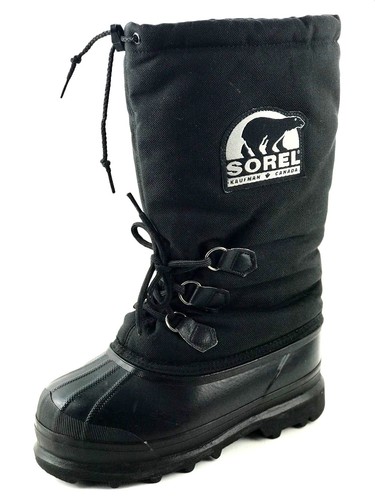 Sorel-Glacier Snow-Boots-Black-Mens 