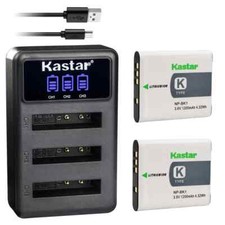 LED3 Charger 2 battery for Sony NP-BK1 DSC-S750 S780 S950 S980 W180 W190 W370