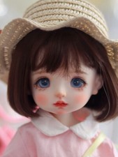 1/6 BJD Doll Girl SD Bare Doll Resin Jointed Doll  Eyes  Face Makeup Handmade