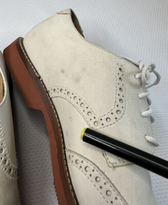 Johnson & Murphy Mens Beige Oxford Bucks Sz. 10 M | eBay display picture 3