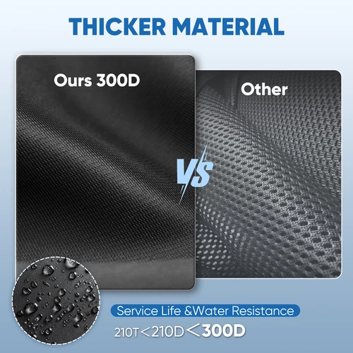 Wasserdicht Fahrradabdeckung Regenschutz Fahrradgarage Outdoor Für 1 Fahrräder - Imagen 7 de 8