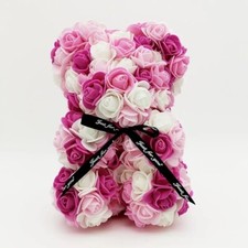 Teddy Bear Rose 25cm Flower Rose Bear Valentines bear gift mother day gift