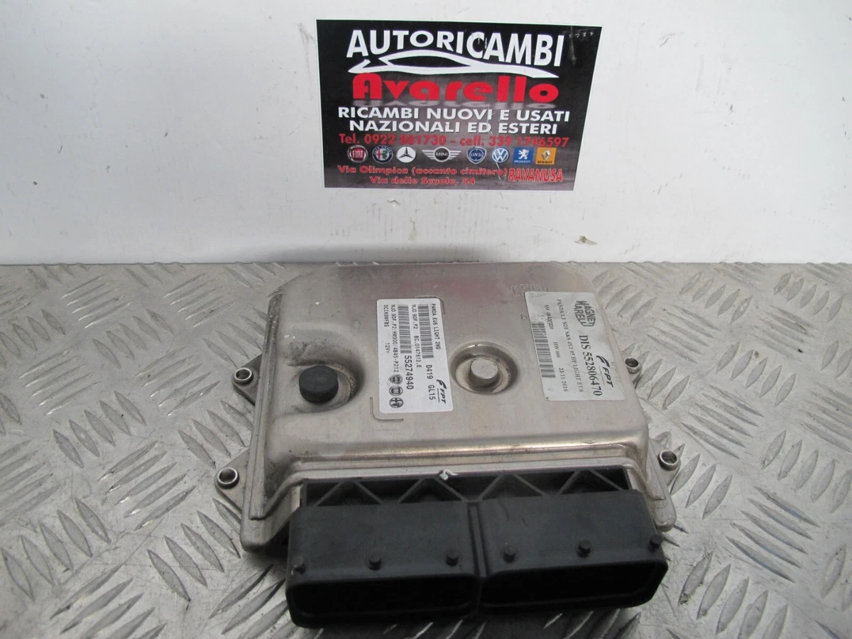 552806470 ECU Engine ECU Fiat Panda 1.3 Mjt 2016 | eBay 