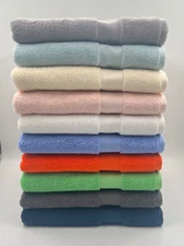 Ralph Lauren 3 pc Wescott Towel Set Bath Hand Wash Multiple Colors NWT