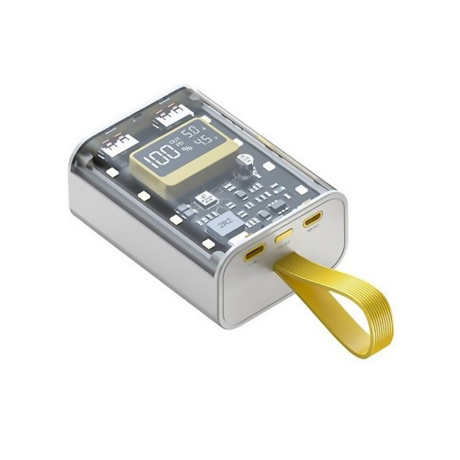 3x18650 Battery DIY Power Bank Kit with Type-C & LCD Display