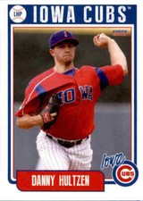 2019 Iowa Cubs Choice #17 Danny Hultzen Bethesda Maryland MD - NM Baseball Card