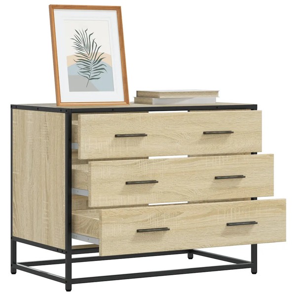 Schubladenschrank Sonoma-Eiche 70 X 41 X 56 Cm Holzwerkstoff-image