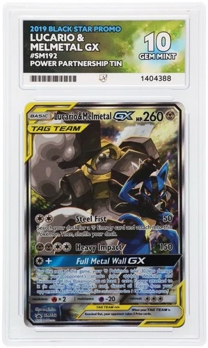 Lucario & Melmetal GX Tag Team Ace 10