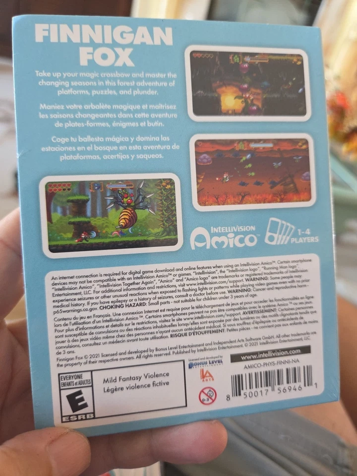 IntelliVision Amico Finnigan Fox Ltd. Collector's Edition New and Sealed Free Sh - Image 2 of 4