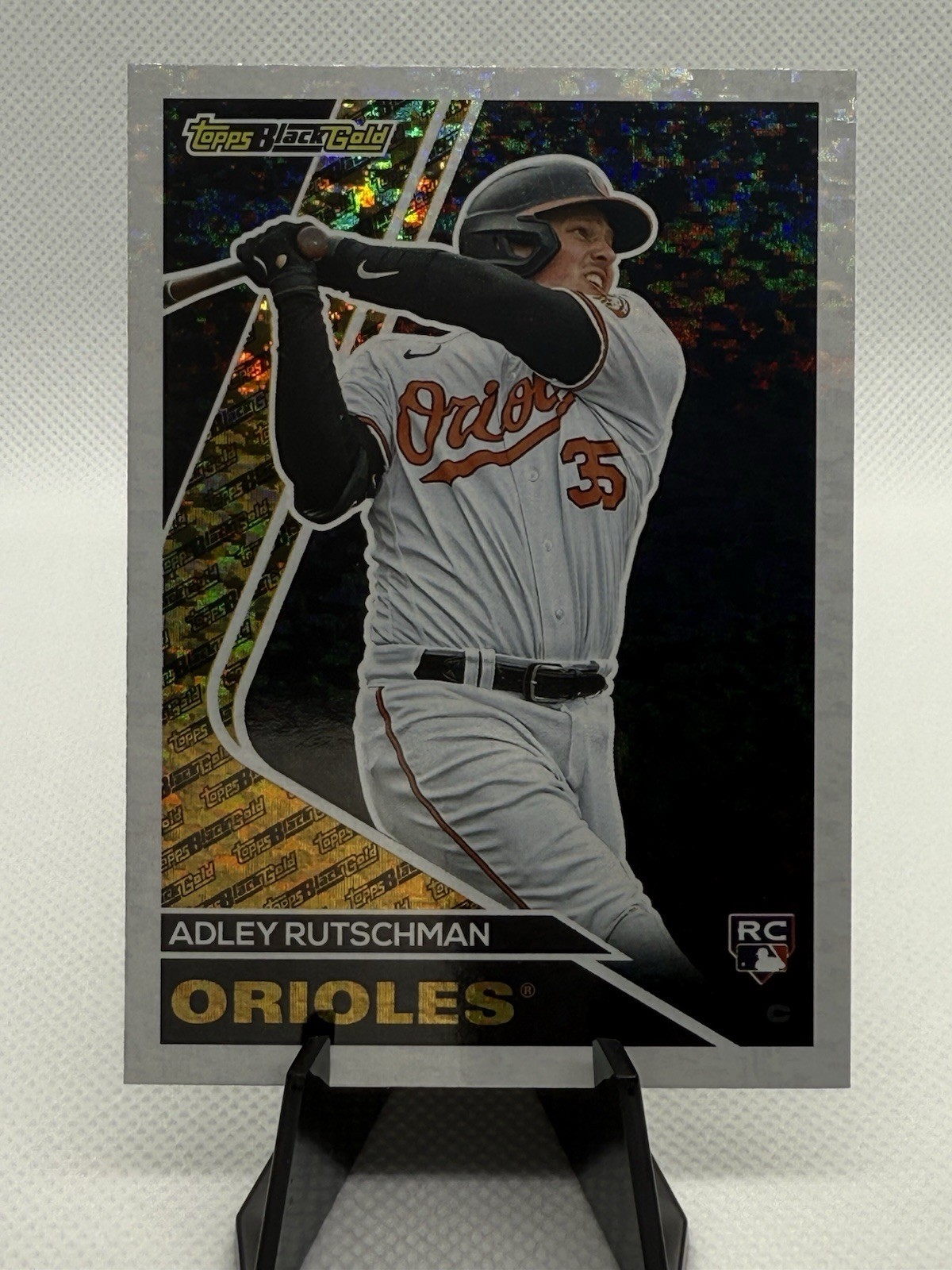 2023 Topps Update Series - Topps Black Gold Adley Rutschman #BG-1 (RC)