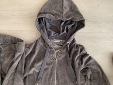 Energetics 2 Teile Sportanzug Hausanzug Nicki Grau Gr. 38 Jacke und Hose