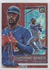 2022 Donruss Optic Diamond Kings Red Pandora Prizm 35/99 Byron Buxton #10 08k3