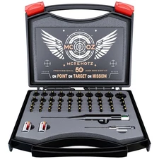 	MCREHOTZ Professional Laser Bore Sighting Kit： Green Bore Sight with 50 Adap...