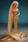 Vintage Barbie Jewel Hair Mermaid Doll 1995 With Long Blonde Hair