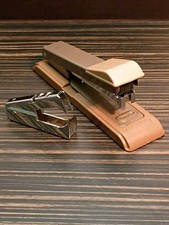 Bostitch B8 Stapler and Staple Remover - Brown Vintage