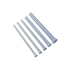 5pcs 8.5in. Spring Bending Tube Pipe Bender 1/4" 5/16" 3/8" 1/2" 5/8" Silver Set