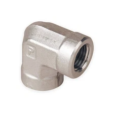 PARKER 12-12 FE-SS 90 Elbow, 316 SS, 3/4 in Pipe Size,FNPT 14M057