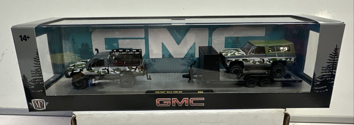 M2 Auto Haulers Series 86 : 1998 GMC Sierra 1500 4x4 & 1973 GMC