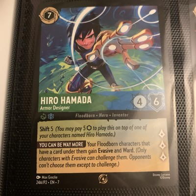Lorcana Hiro Hamada - Armor Designer - Set Championship Promo - 24A/P
